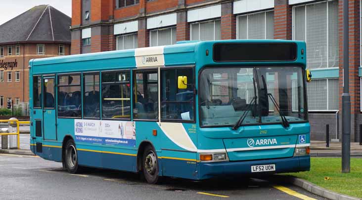 Arriva Midlands Dennis Dart MPD 2162